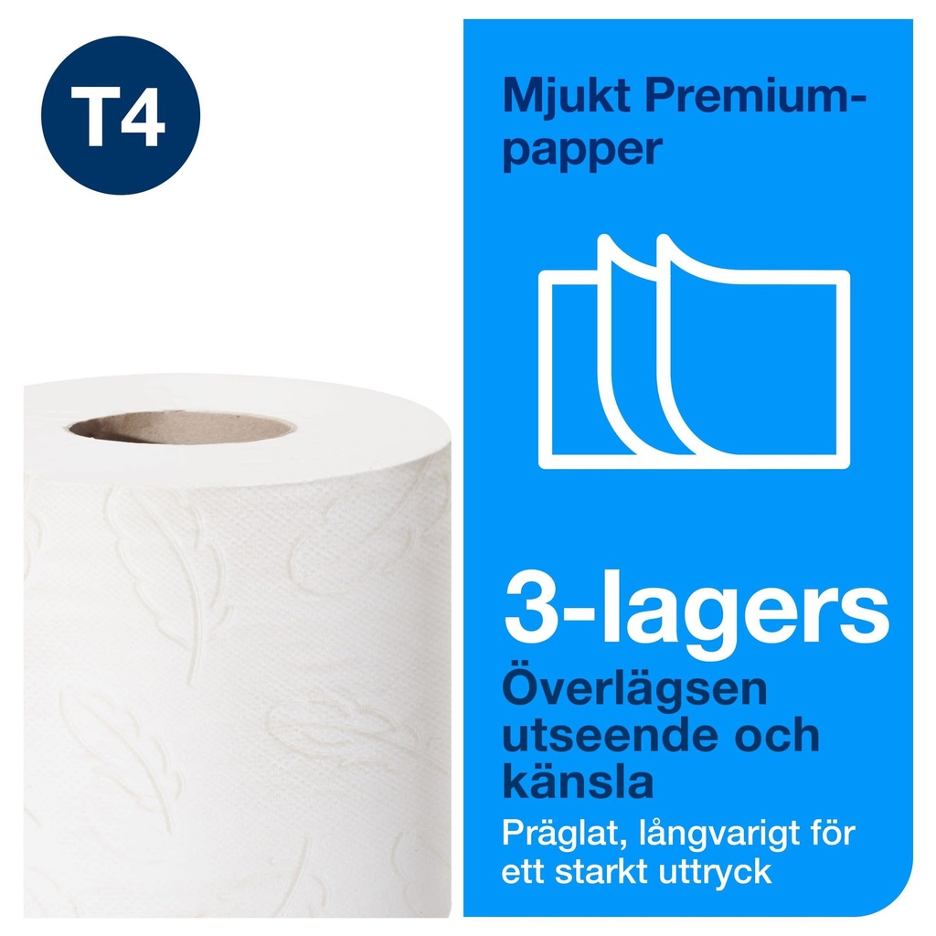 Toalettppr Tork Premium T4 42rl/bal
