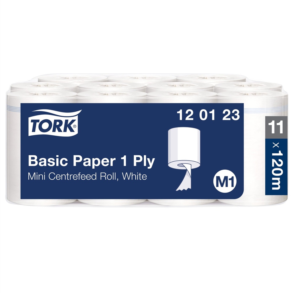 Torkpapper Tork Basic 1-lag M1 11/fp