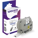 Märkband Wecare TZe svart/vit 24 mm 8 Meter