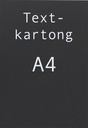 Kartong A4 svart 25 st/fp