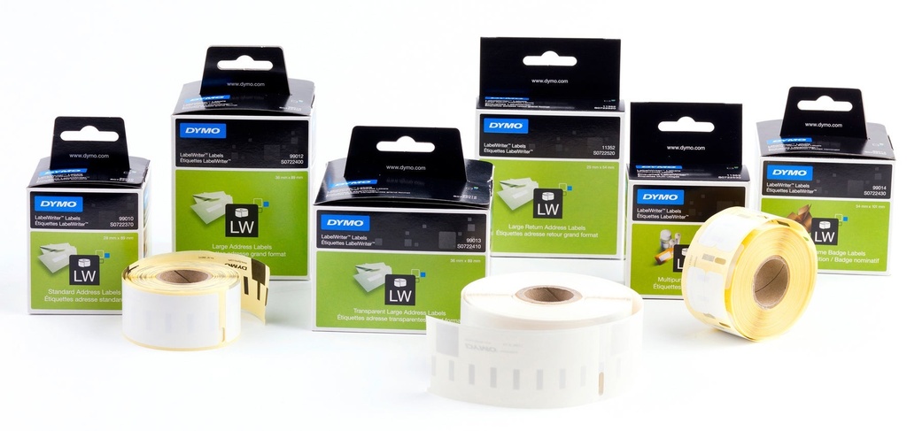 Etikett Dymo 101 x 54 mm   220 st/fp