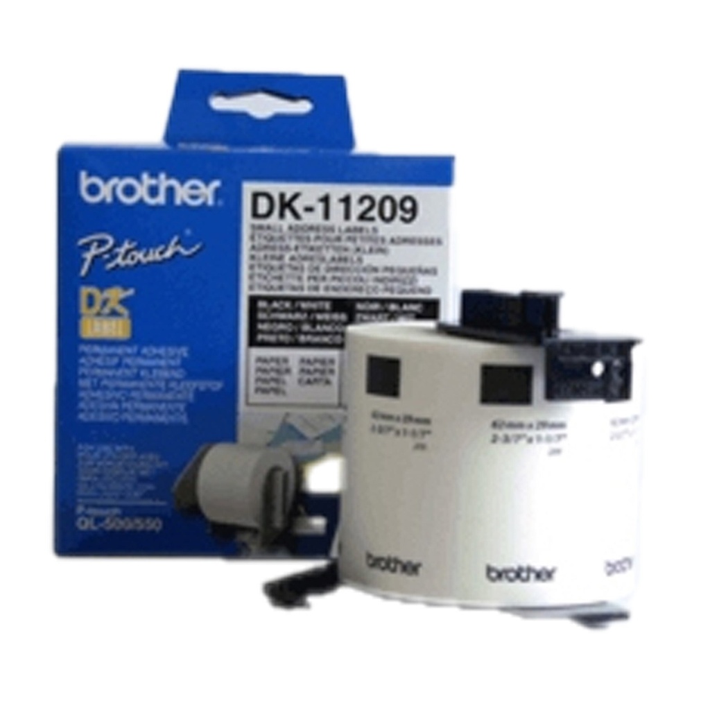 Etikett DK11209 62x29 mm 800/rl