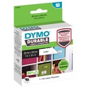 Etikett Dymo Durable 25x54 mm 