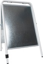 Gatuställ Sign 50 x 70 cm  vit
