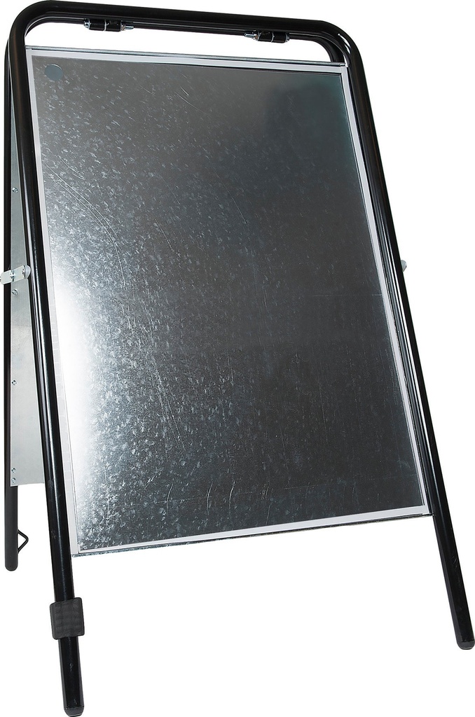 Gatuställ Sign 70 x 100 cm svart