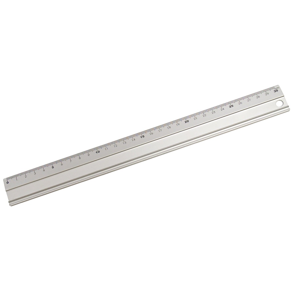 Linjal aluminium 30 cm