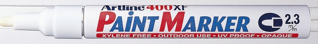 Märkpenna Artline 400 vit