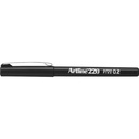 Fiberpenna Artline 220 svart
