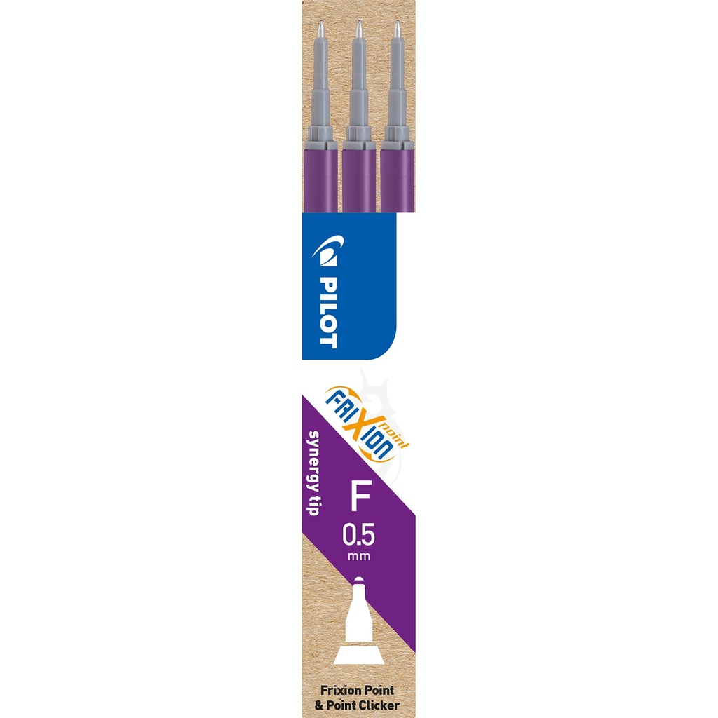 Patron Frixion Point 05 lila 3 st/fp