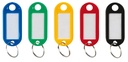 Nyckelbricka sorterade färger 100-pack
