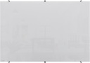 Glastavla 1000 x 1500 mm vit