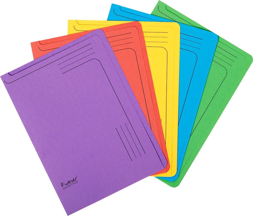 Mapp Exacompta sorterade 25/fp