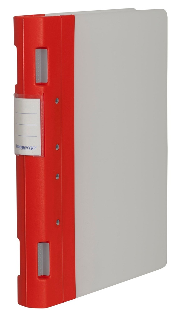 Gaffelpärm Keba Ergo A4 40 mm röd