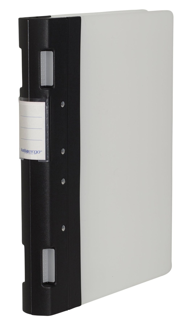Gaffelpärm Keba Ergo A4 40 mm svart