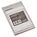 Kassanota 100x150mm 2x50numrerade blad