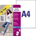 Fotopapper A4 T-shirt ljus 5/f
