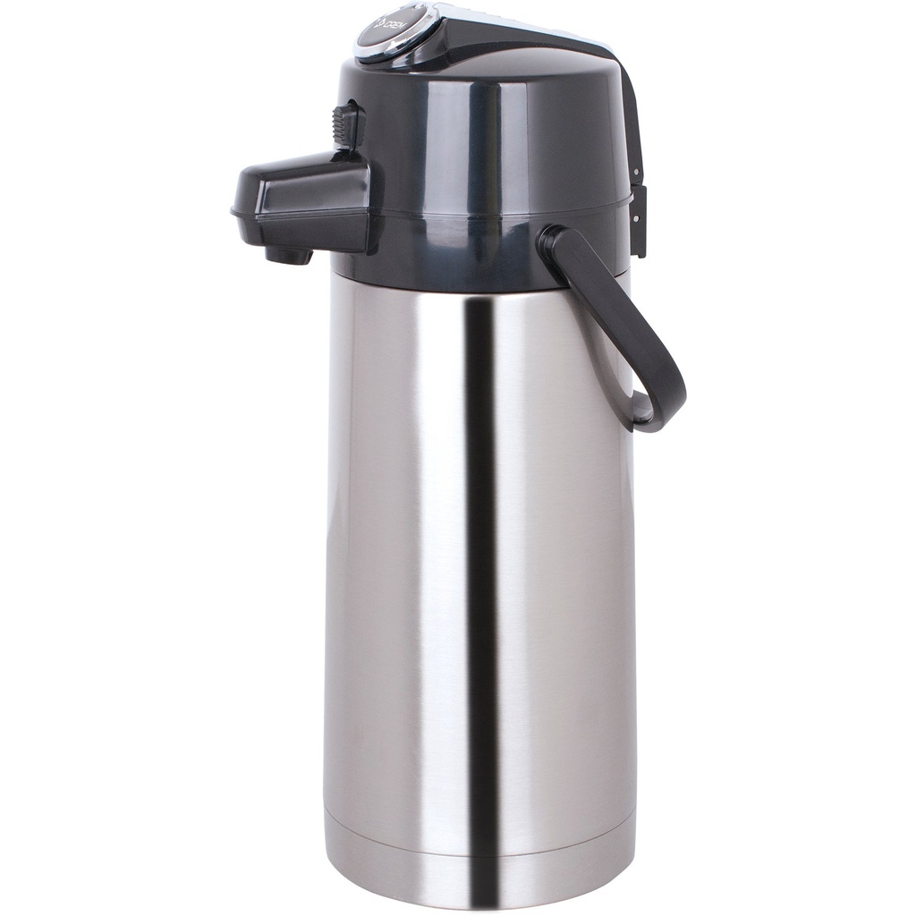 Pumptermos 2,2 liter rostfri Crem