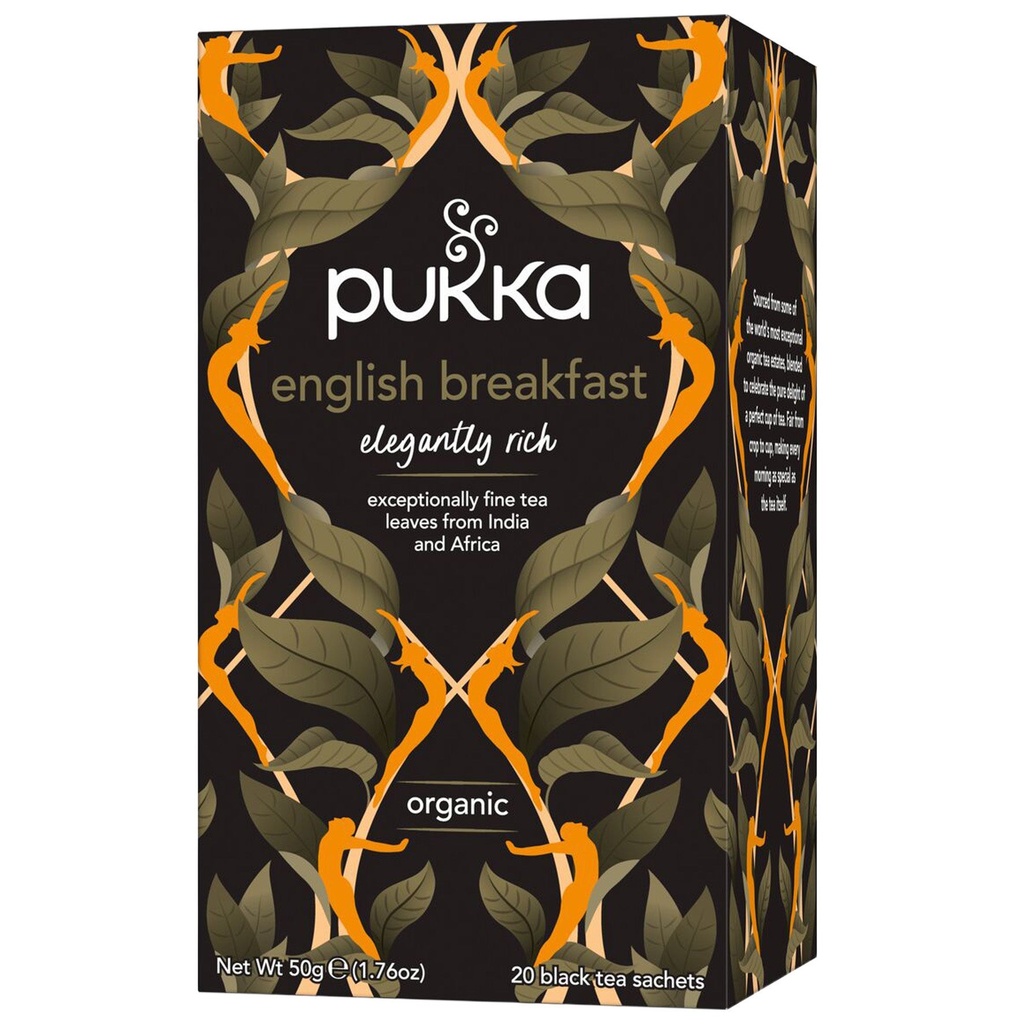 Te Pukka svart Elegant Eng