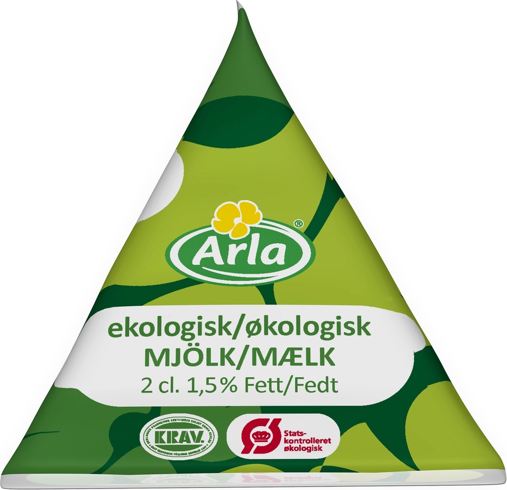 Kaffemjölk Arla Mellanmjölk 1,5% 2cl Eko 100 st/krt