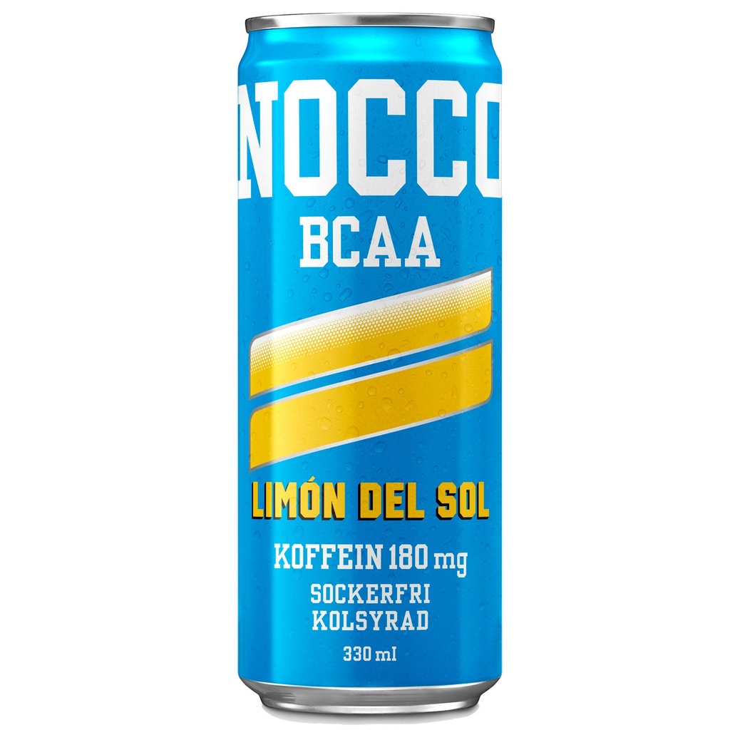 Energidryck Nocco Limón del Sol 33 cl inkl. pant