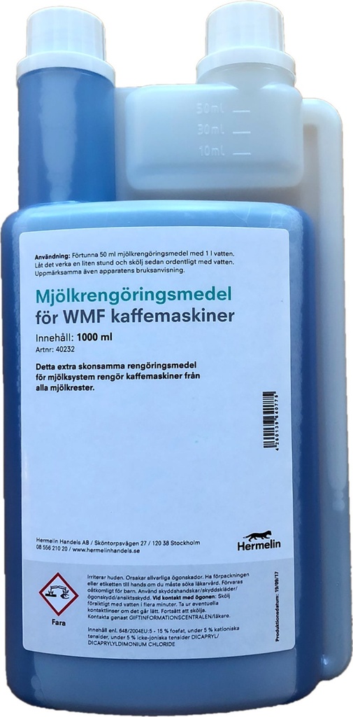 Mjölkrengöringsmedel WMF 1000 ml
