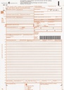 Fraktsedel 1 original + 3 kopior 100 st/fp