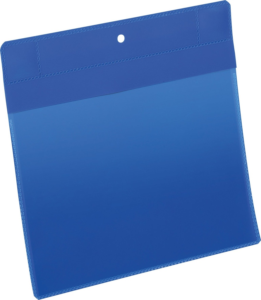 Plastficka Plus A5L magnet blå 10 st/fp