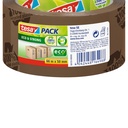 Packtejp Tesa Eco 50 mm x 66 m 56 my brun