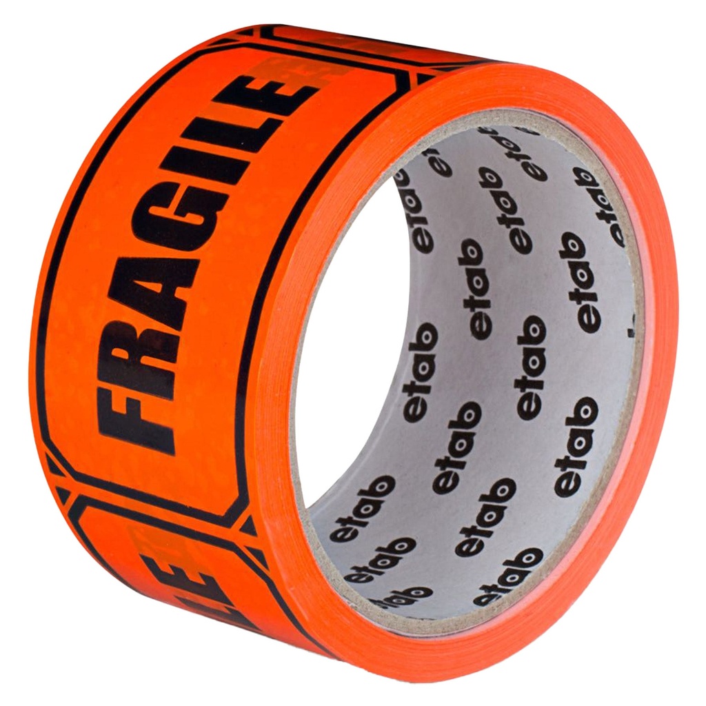 Packtejp Fragile 50 mm x 33 meter