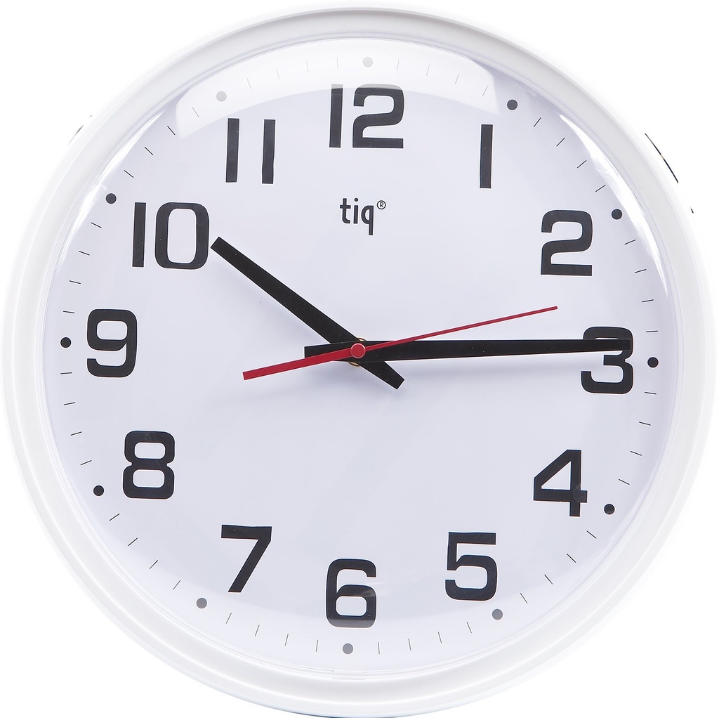 Väggklocka Classic  Ø348 mm vit