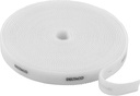 Kabelhållare kardborrband 10 mm Vit