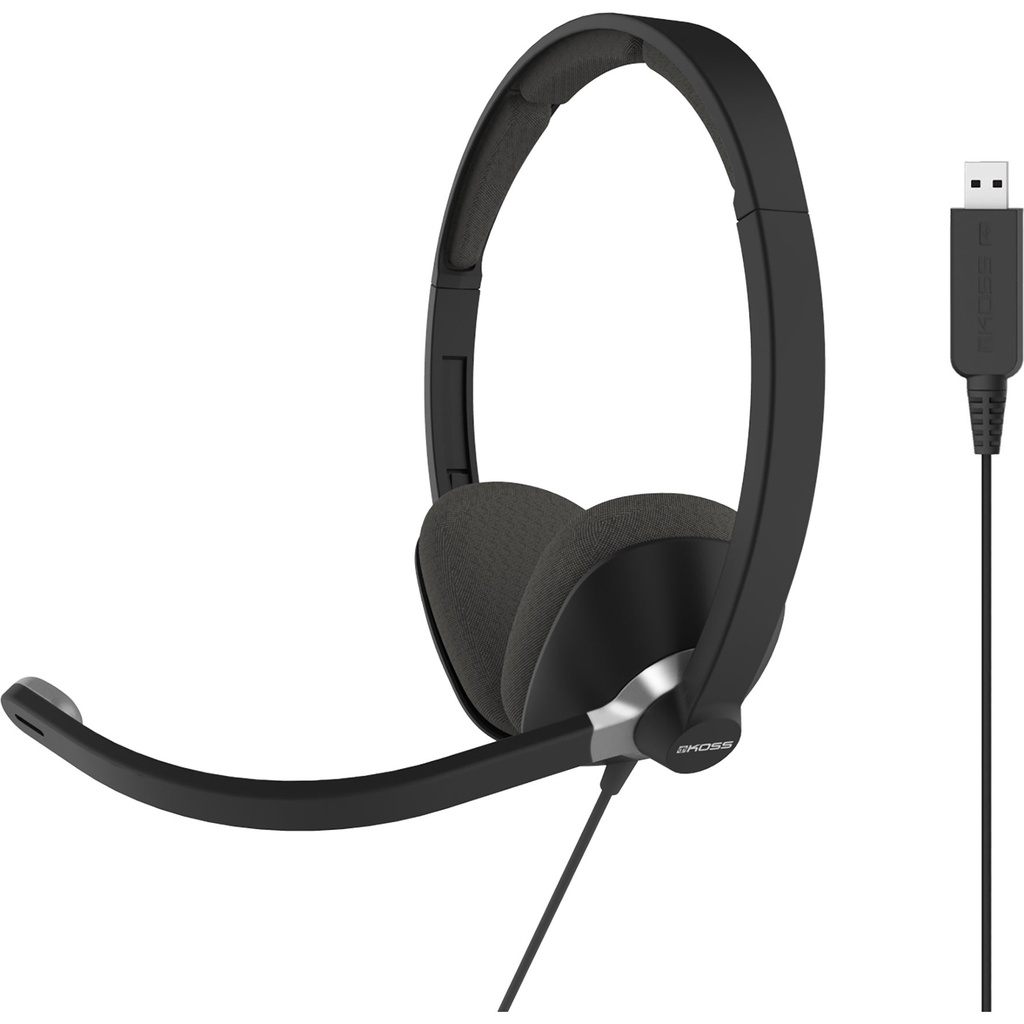 Headset KOSS PC-Headset CS300 Svart