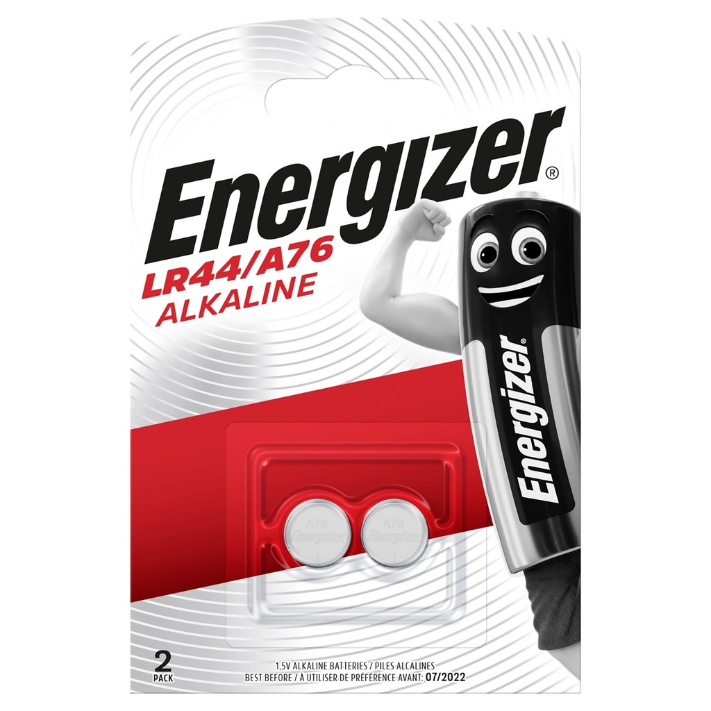 Energizer Batteri Alkaliskt A76/LR44 2-pack