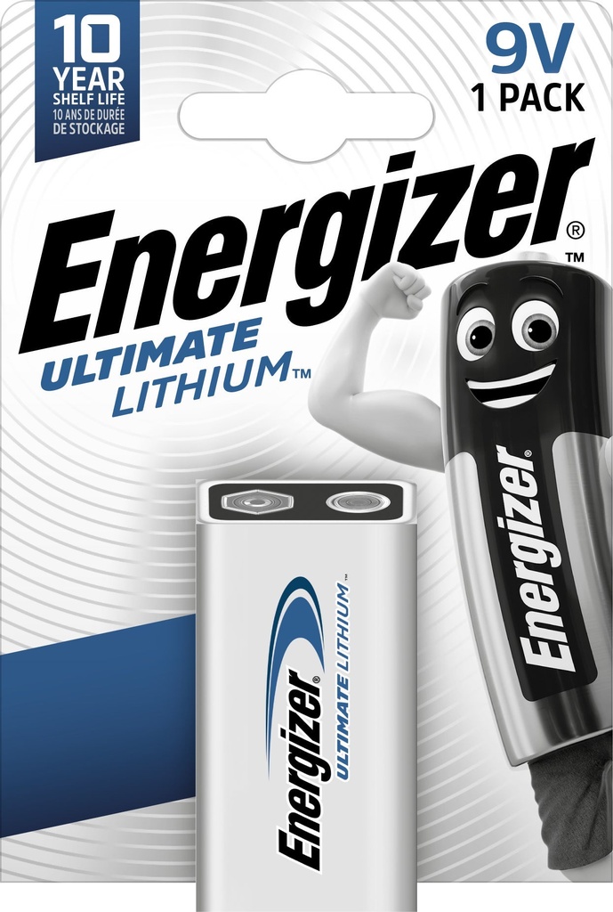 Energizer Batteri Lithium 9V