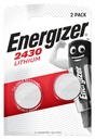 Energizer Batteri Lithium CR2430 2-pack