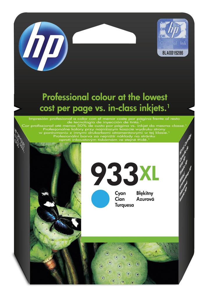 Bläck HP 933XL CN054AE cyan