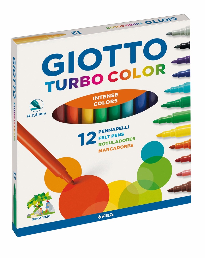 Tuschpenna Giotto Turbo 12/fp
