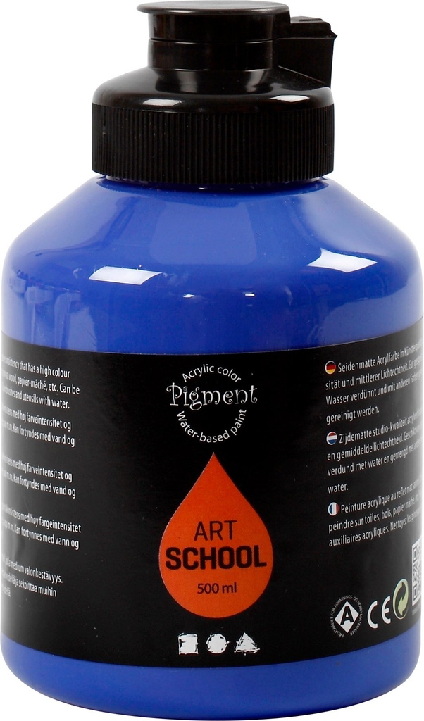 Akrylfärg Pigment 500ml marin