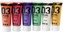 Akrylfärg metal 6 x 20 ml