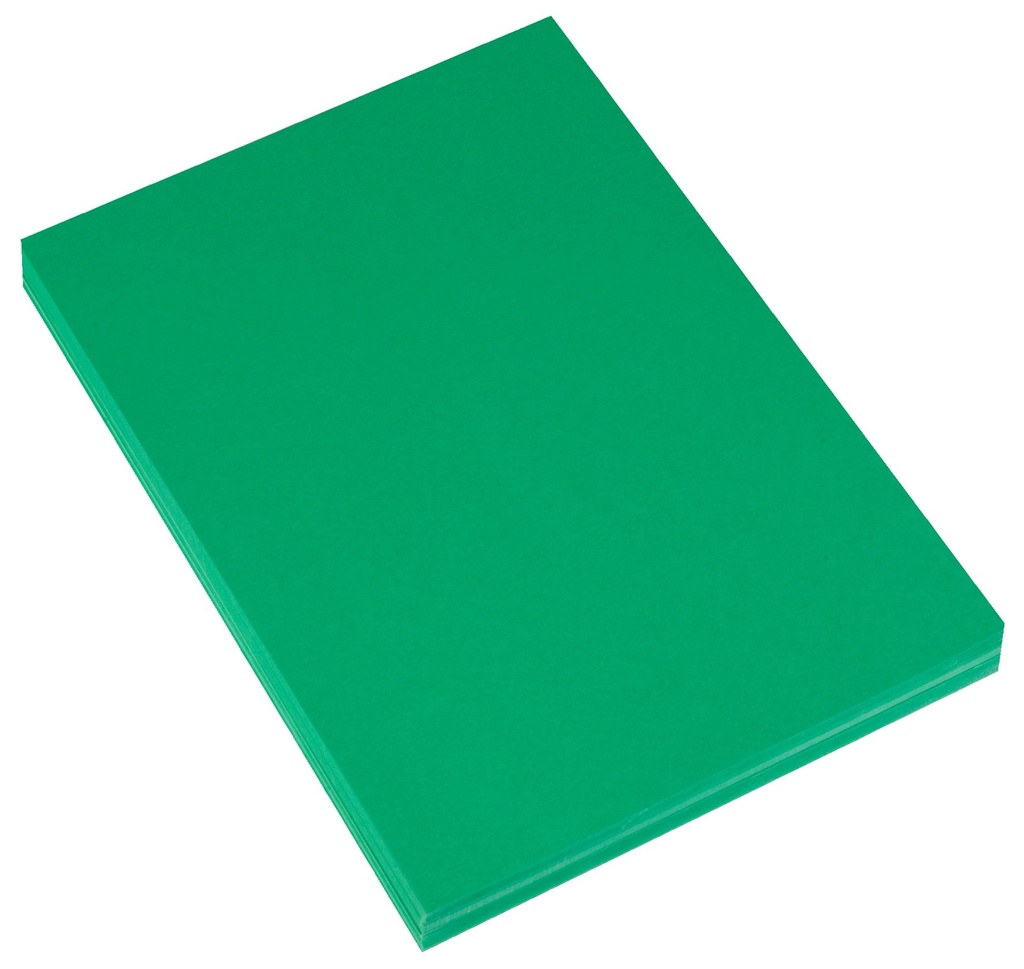 Kartong 225g 45x64cm klargrön 10/fp