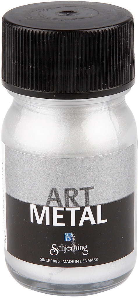Metallicfärg 30 ml silver