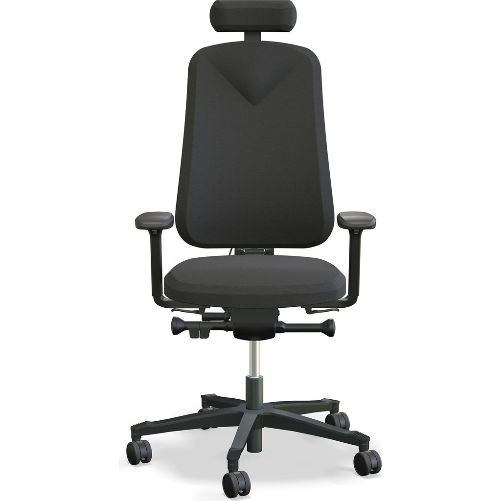 Kontorsstol Höganäs 290 arm/nack svart