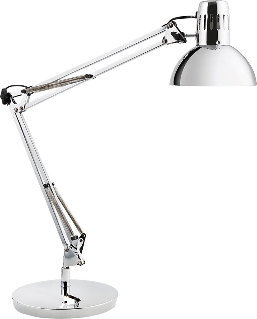 Skrivbordslampa Architect Silver/Krom