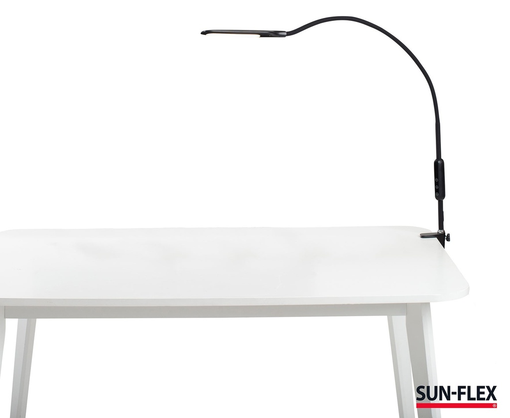 Skrivbordslampa Desklite svart Sun-Flex