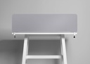 Bordsskärm Edge 1800 x 400 mm grå