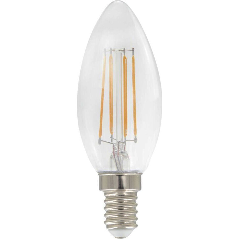 LED Kron E14 3-stegs dimbar filament