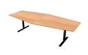 Konferensbord Båt 280x120x80 cm bok Lanab