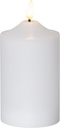 Blockljus LED Flamme Ø75 mm  H=150 mm Star Trading