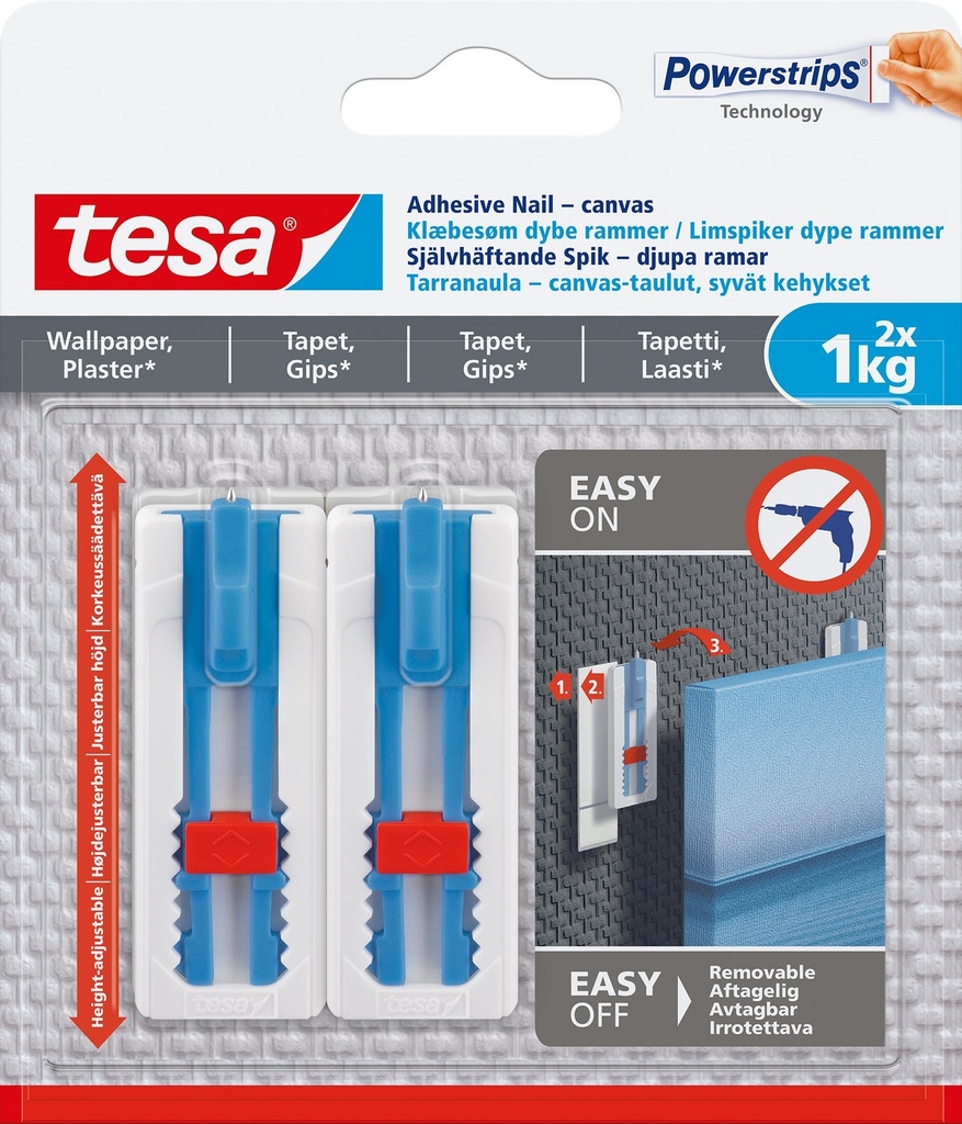 Spik självhäftande tapet 1 kg 2-pack