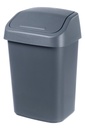 Vipplockskorg 50 liter Mörkgrå